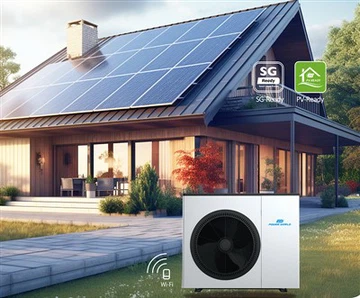 R32 Hjemmeoppvarming Monoblokk varmepumpe